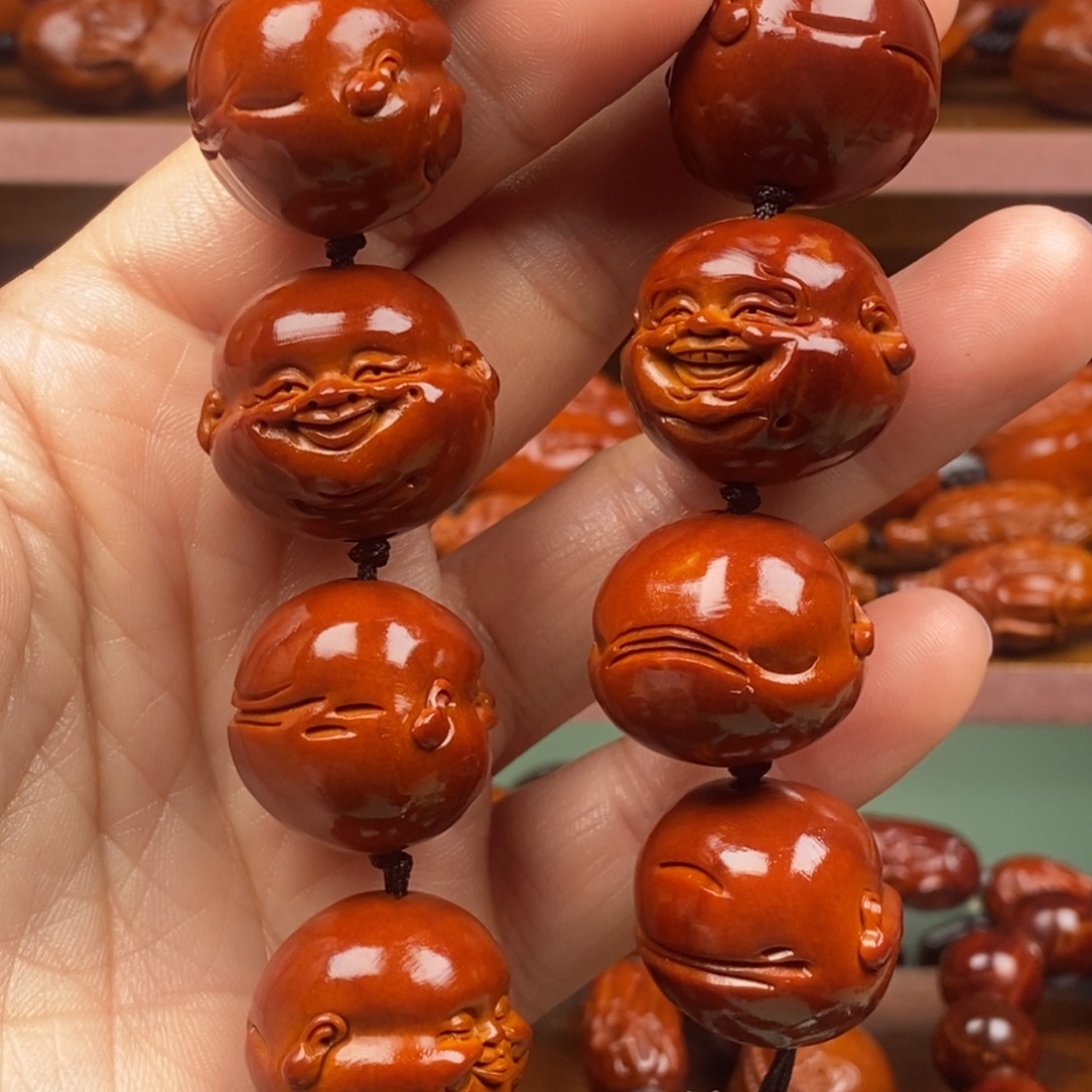 独***醉木质橄榄核回血直播间