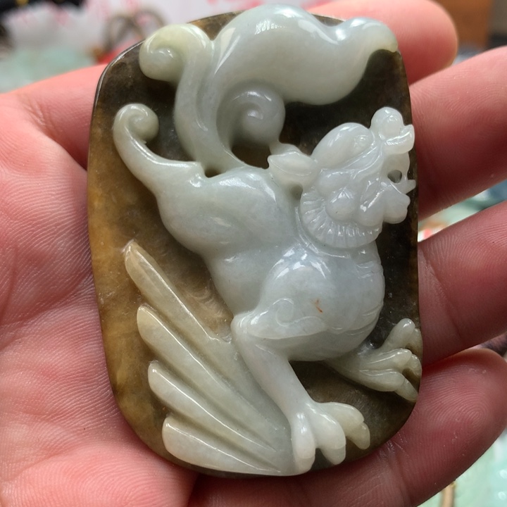 翡翠颈饰未镶嵌保真天然A货翡翠