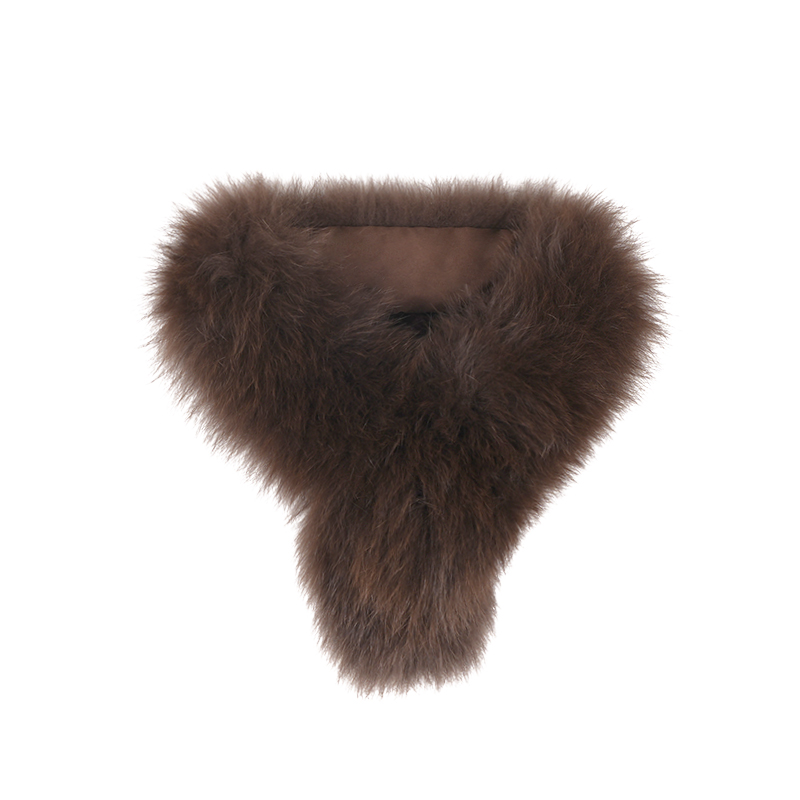 【雨雨】25款狐狸毛磁吸扣保暖冬季毛毛领A21299