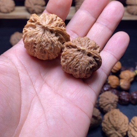 贪***子文玩核桃把件核桃