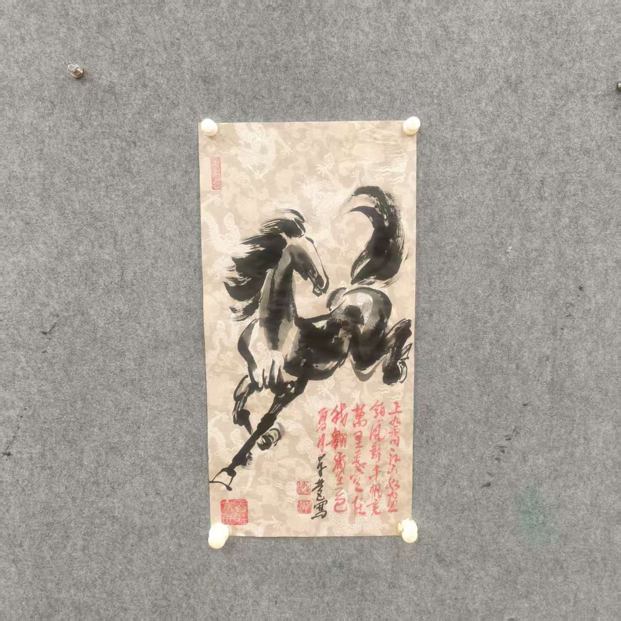 陈学营2平尺马画作