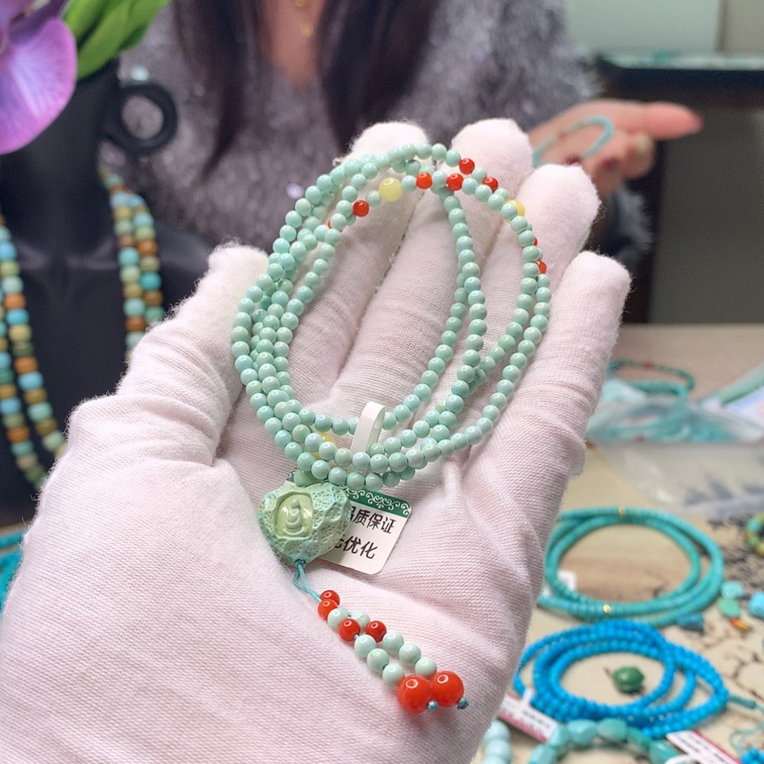 绿松石未镶嵌配饰