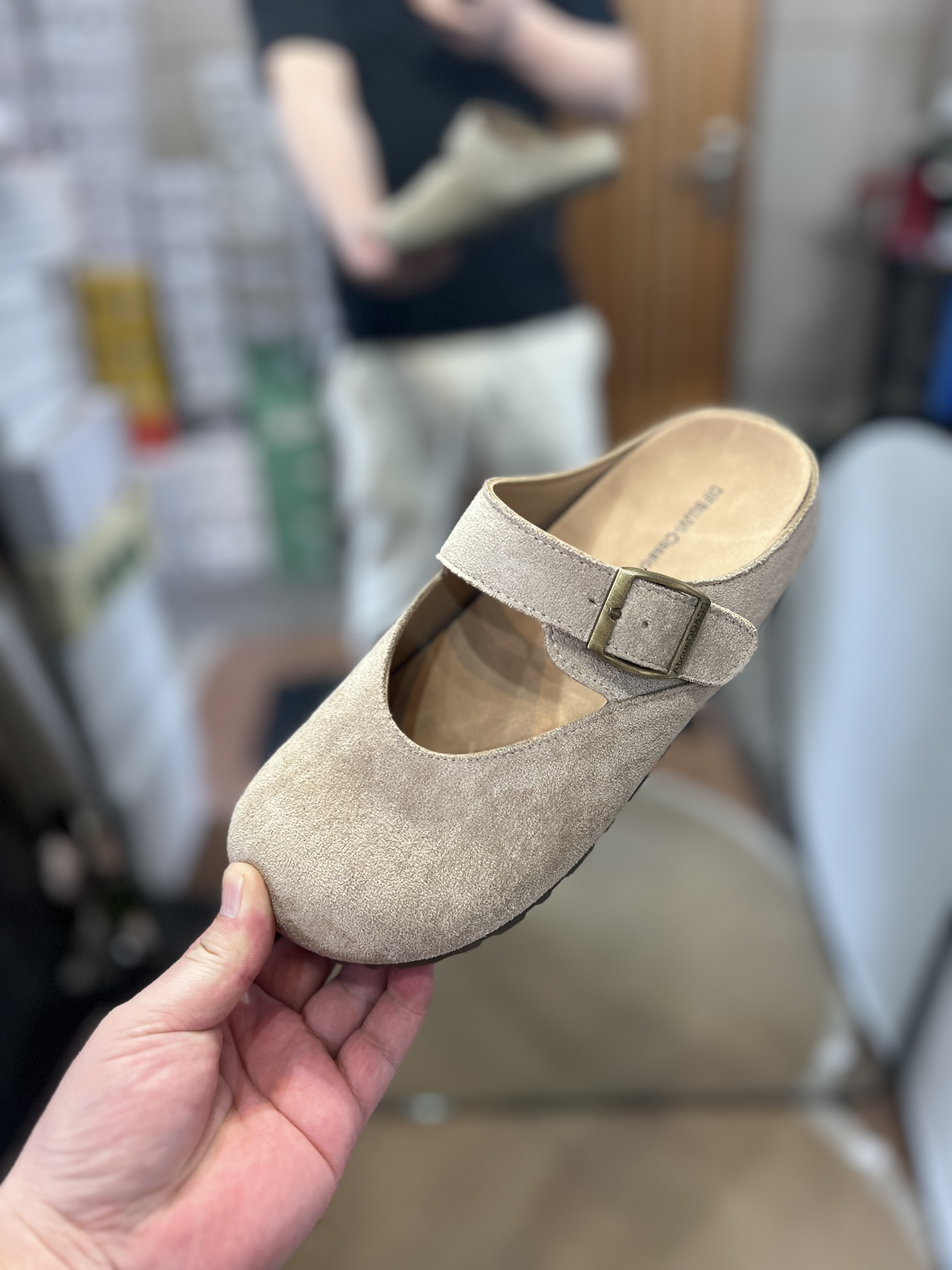 KC百搭时尚包头拖鞋勃肯斜女鞋