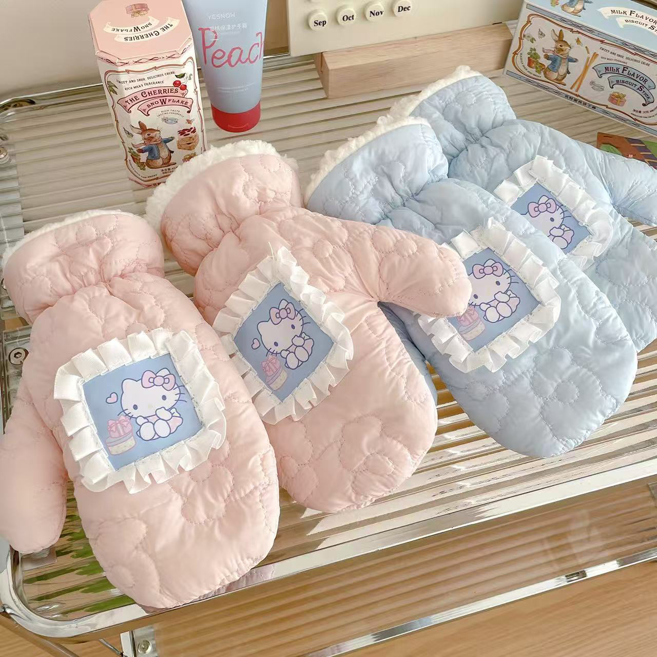 【补米链接勿单拍】自选物品补价用的！KT猫挂脖式手套冬季防寒保暖