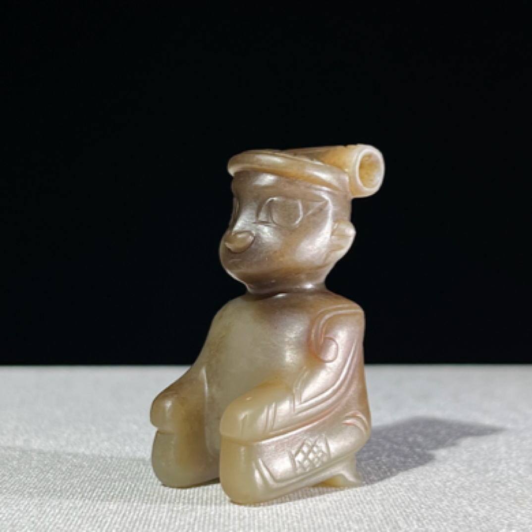 玉贵人旧藏挂件玉贵人和田玉