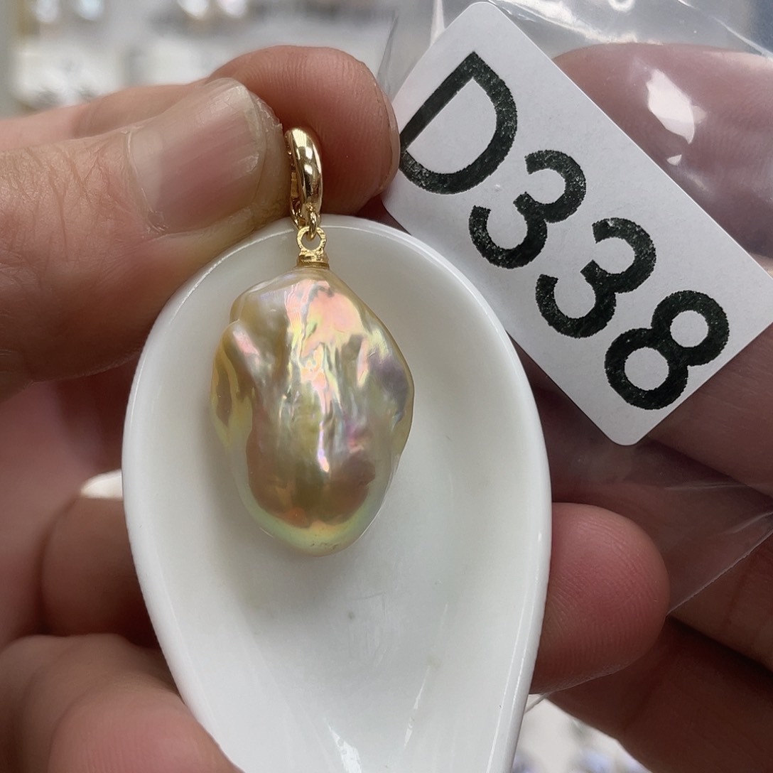 淡水珍珠颈饰银S925镶嵌