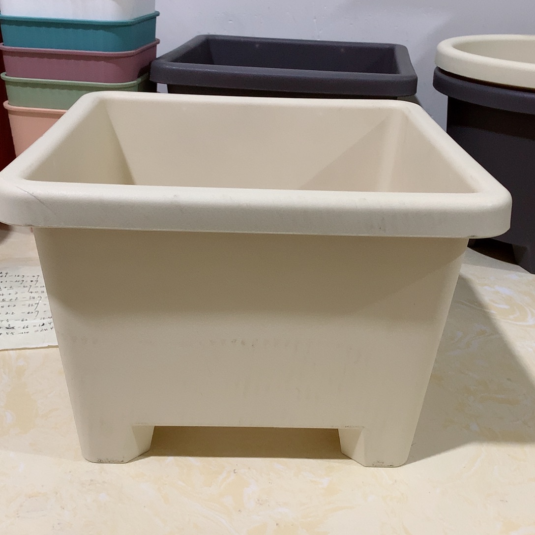 树脂方球根口27米白5个无托