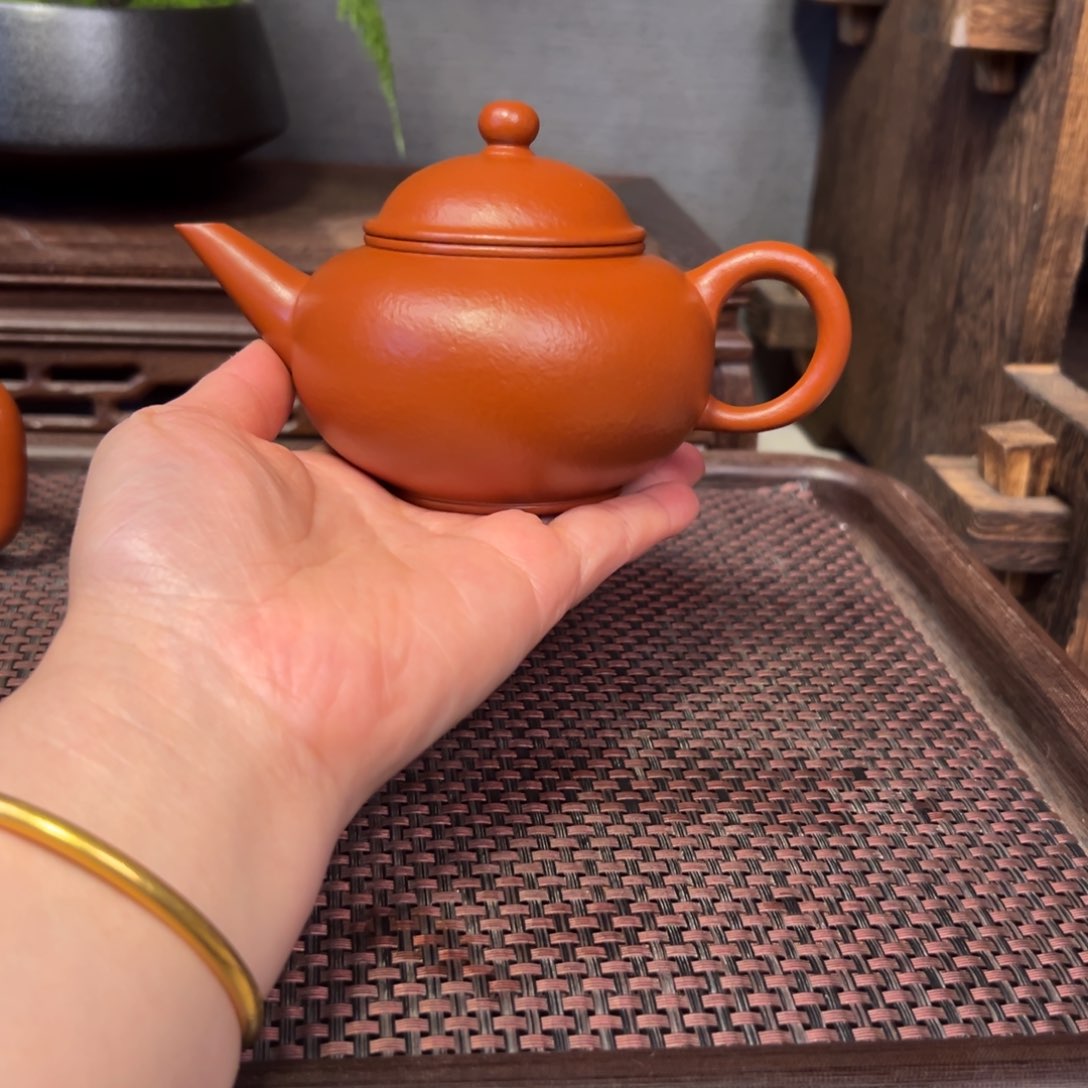 紫砂茶壶全手水平