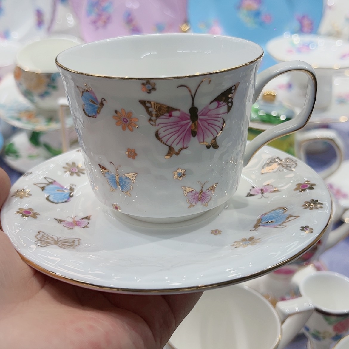 【闪购商品】骨瓷咖啡杯碟