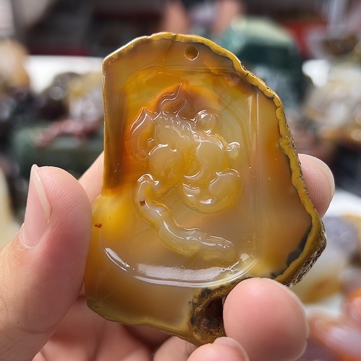 未镶嵌颈饰玛瑙/玉髓