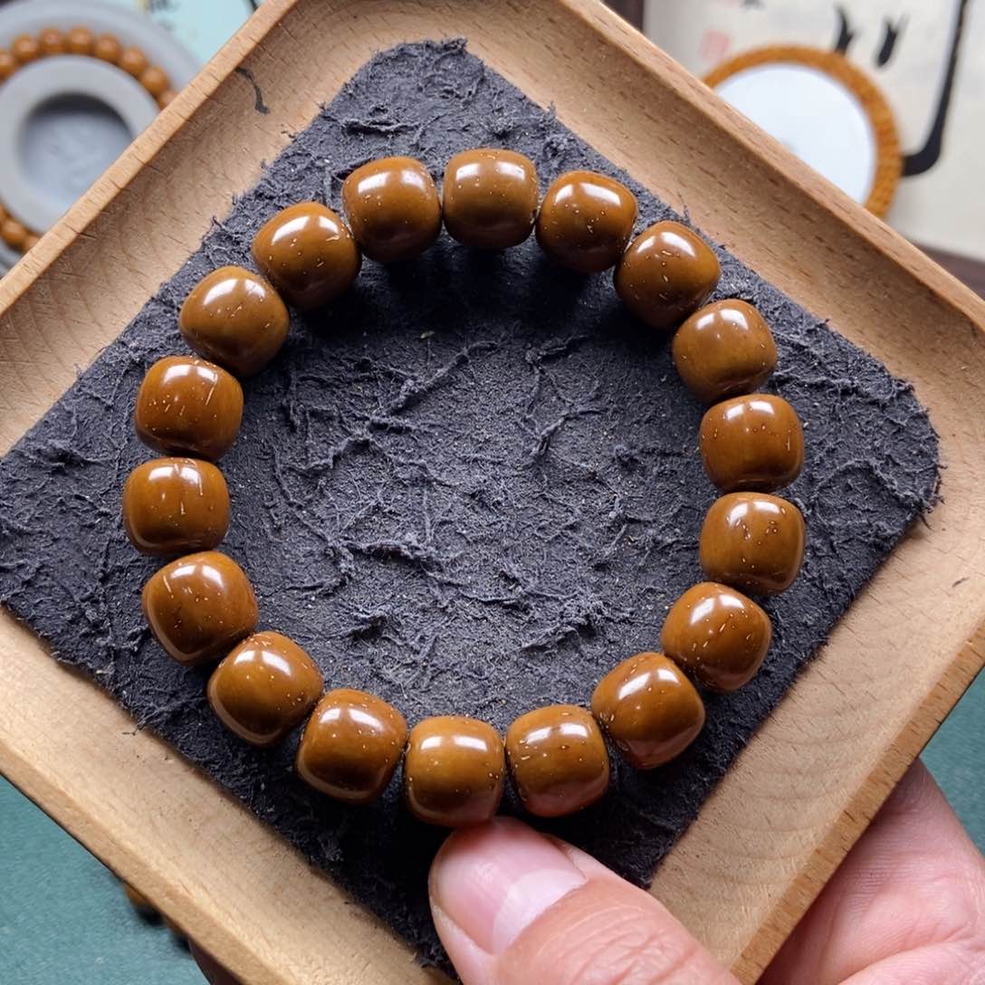 紫金鼠手串12+mm近实心老型