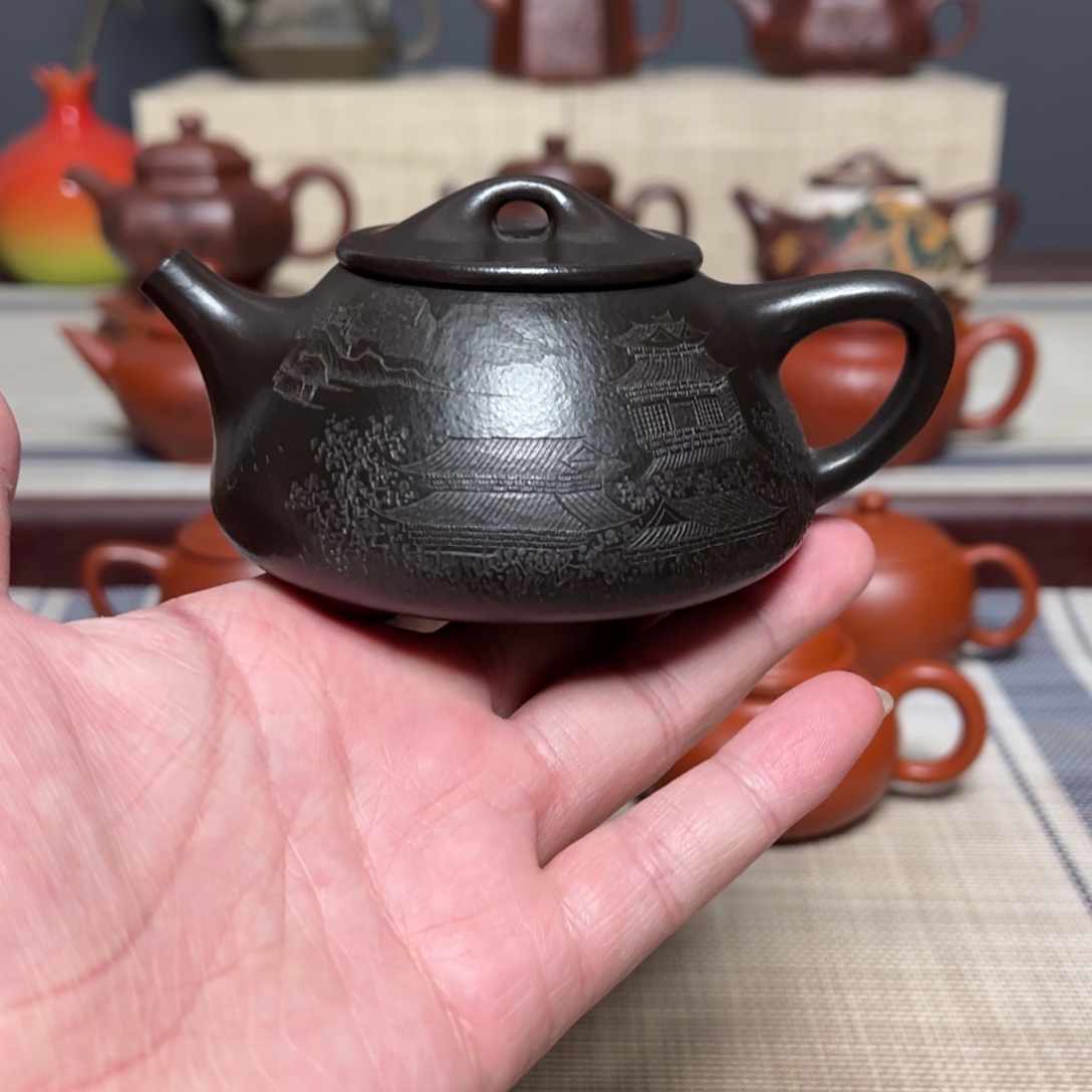 紫砂茶壶良*堂宜兴紫砂