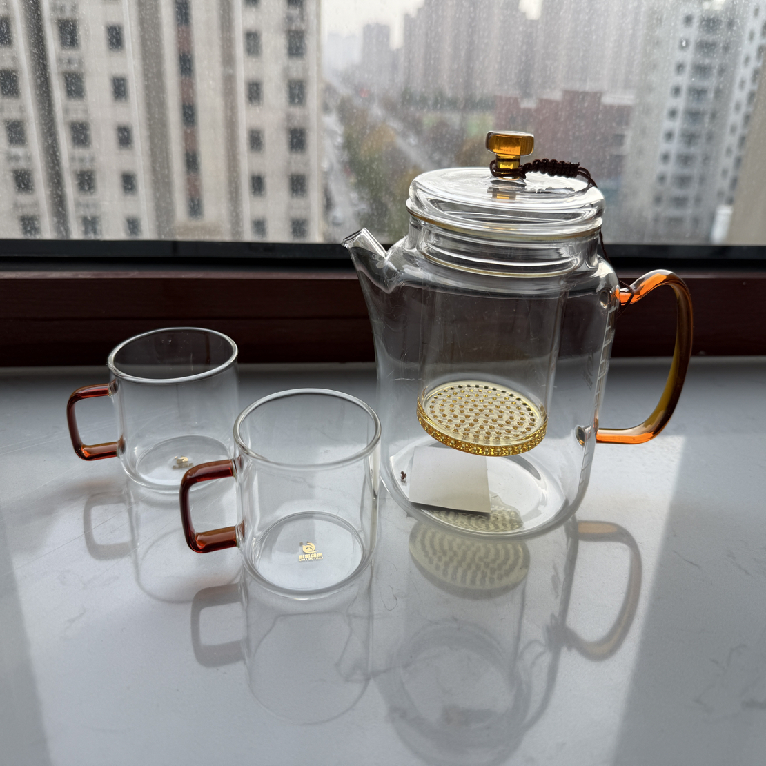 新款耐热玻璃茶壶加厚煮茶壶茶水分离泡茶器大容量花茶壶神器壶