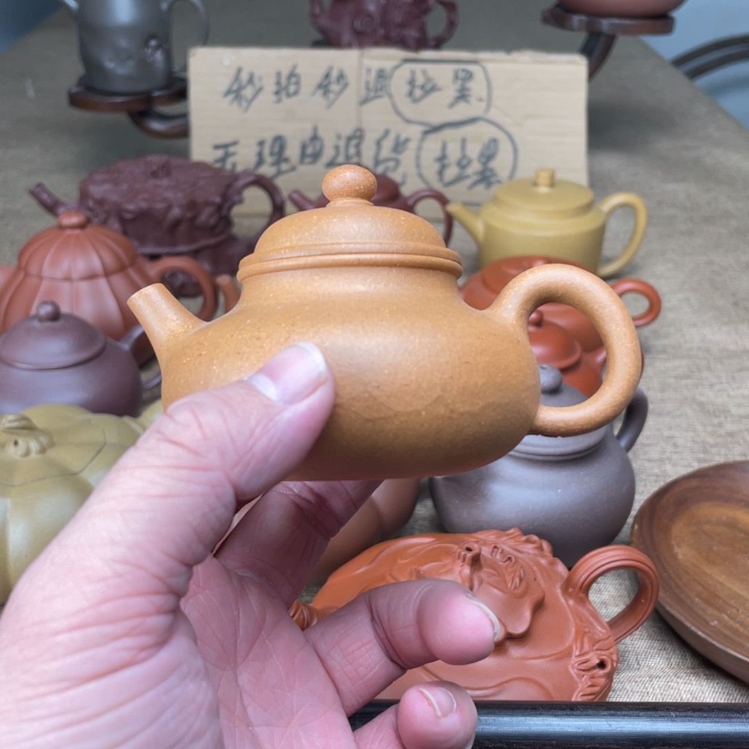 摆件紫砂才是最好的了