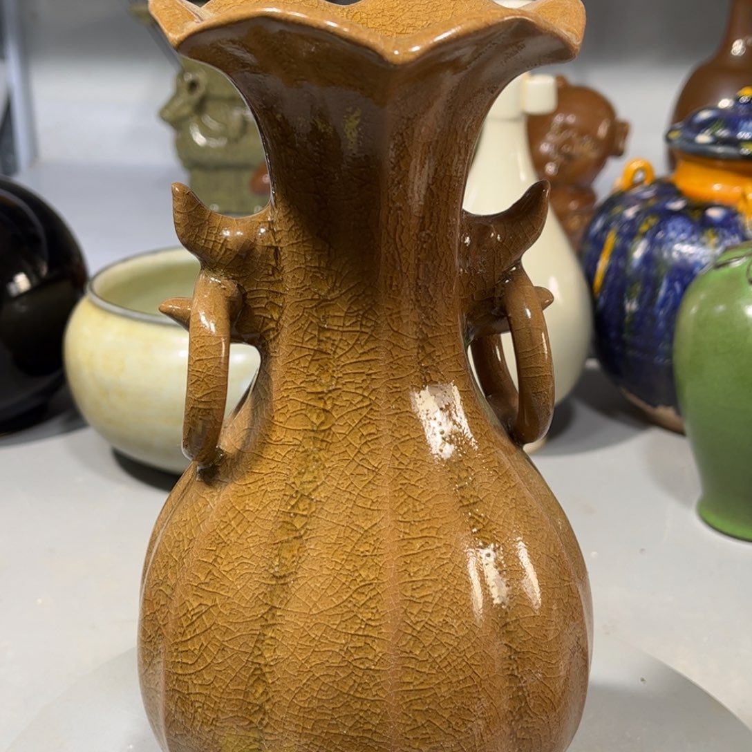 瓶龙泉瓶子品相完美