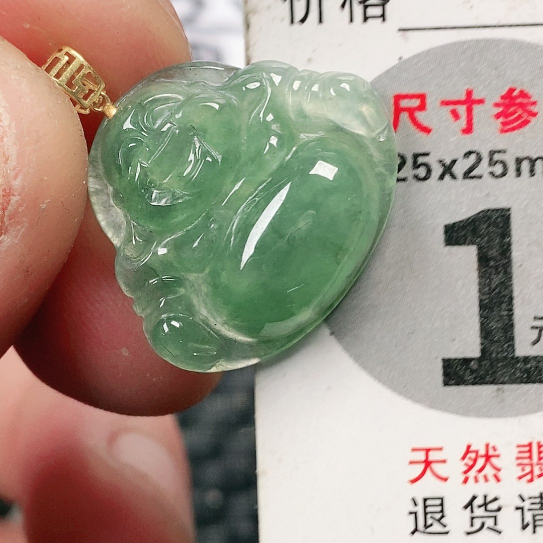 翡翠吊坠(不含链)未镶嵌