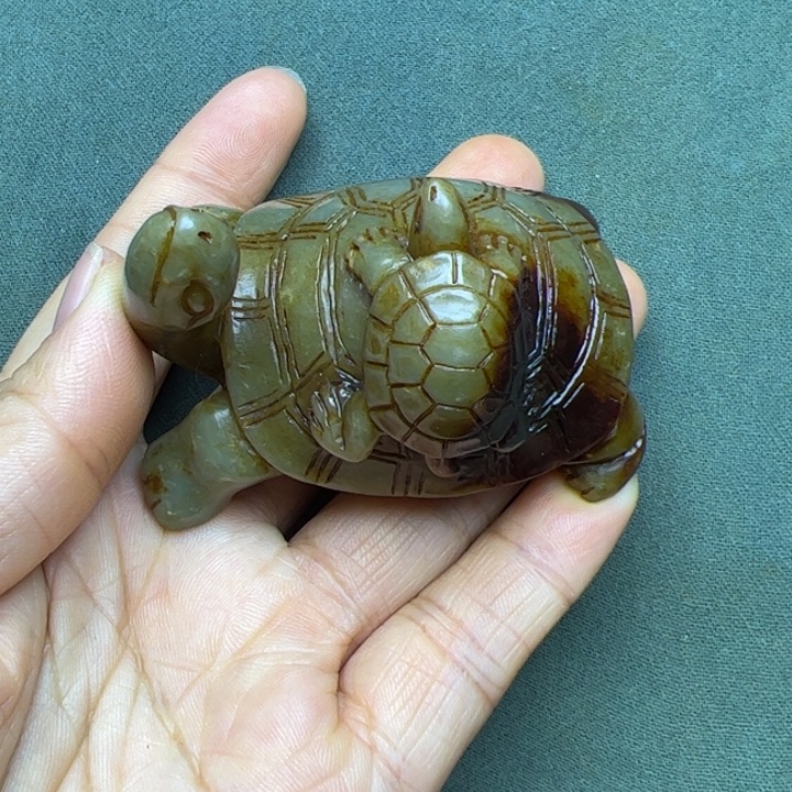 和田玉把件未镶嵌卢*平