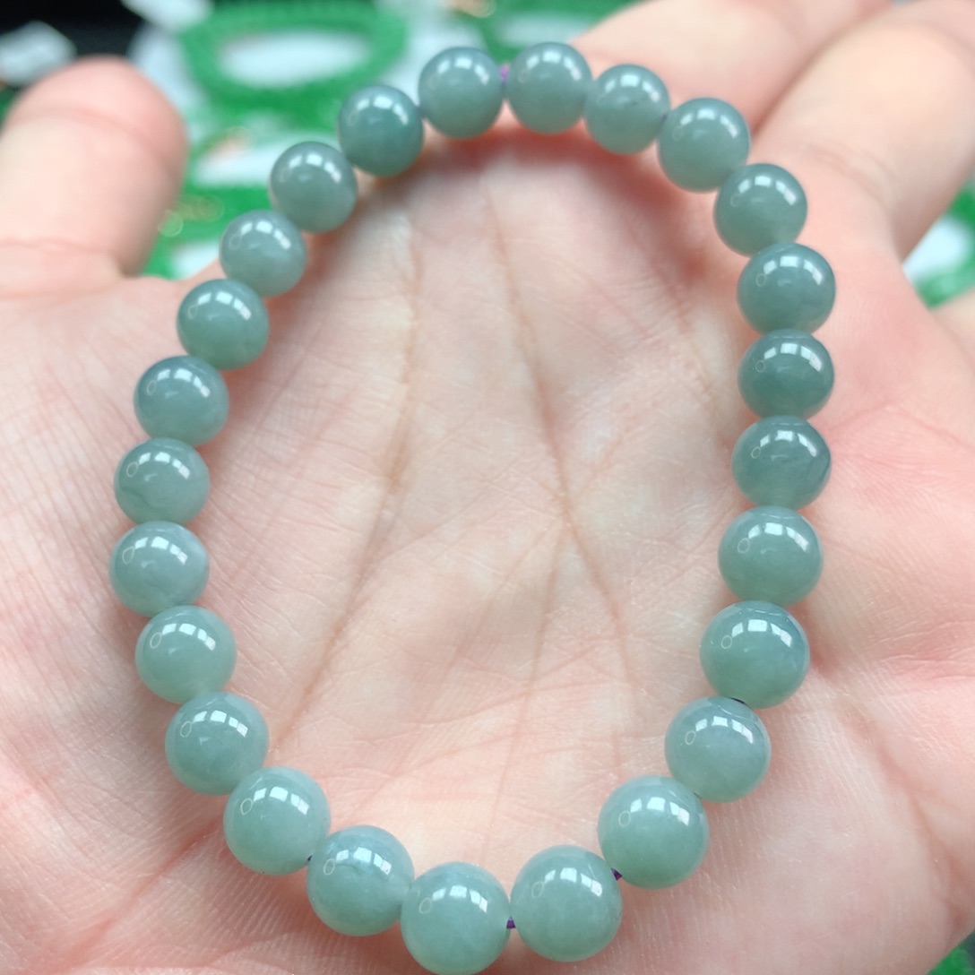 翡翠手链未镶嵌翡翠