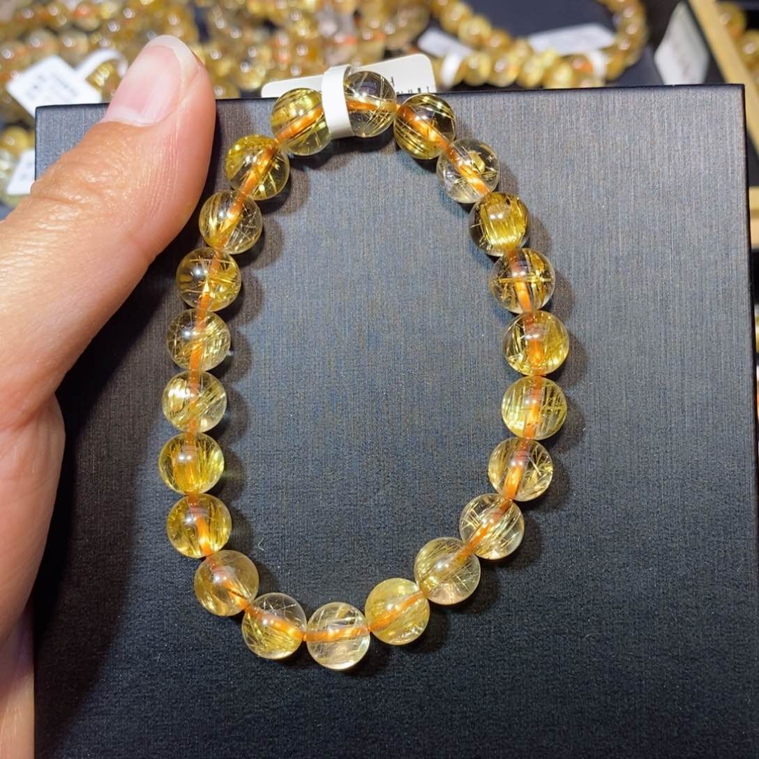 水晶手链未镶嵌王****肉手链8.6mm