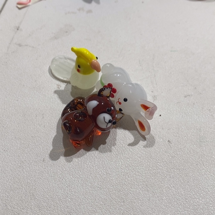 琉璃手工艺品熊*琉璃