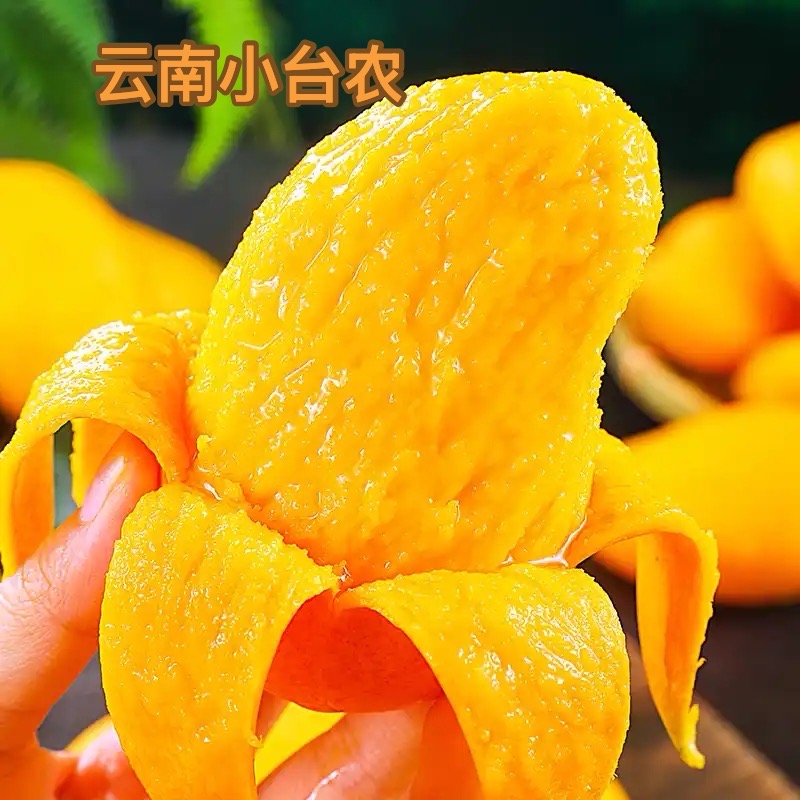 （小清）云南小台芒新鲜芒果当季特产热带水果香甜多汁（优选大果）