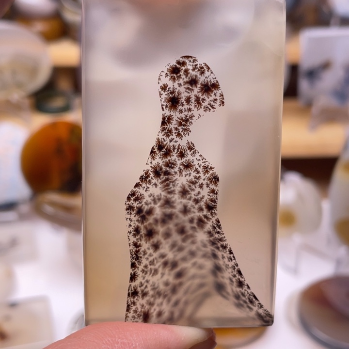 海***洋玛瑙/玉髓未镶嵌吊坠(不含链)