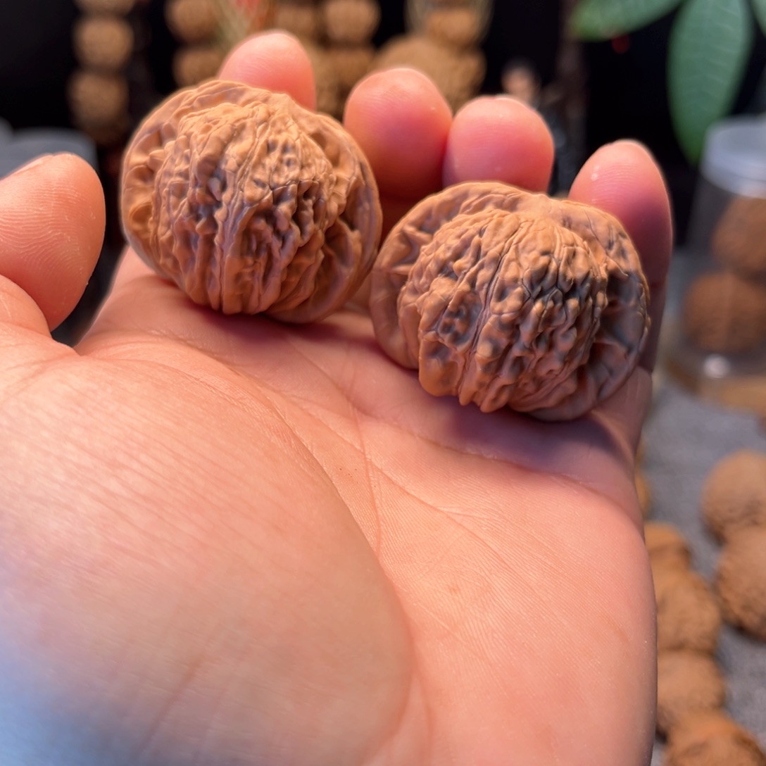 文玩核桃把件四座楼