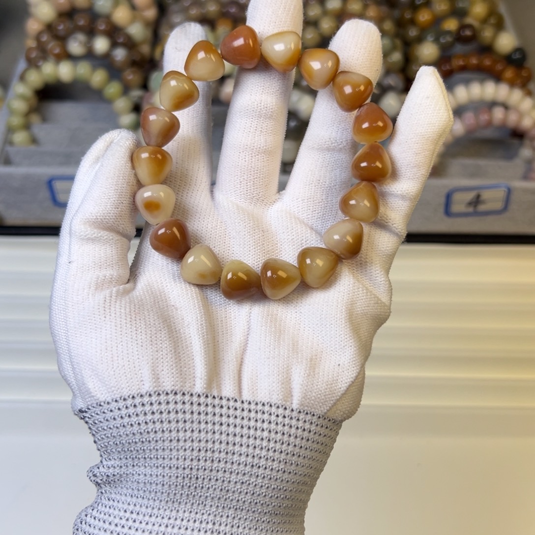 手串菩提根/象牙果稀有色水滴卡12