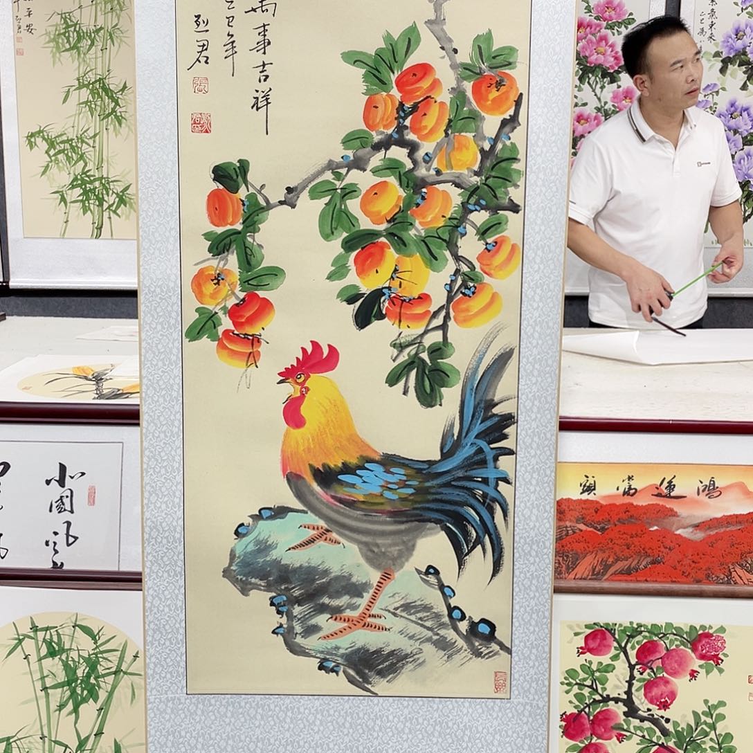 国画手绘画绘画作品