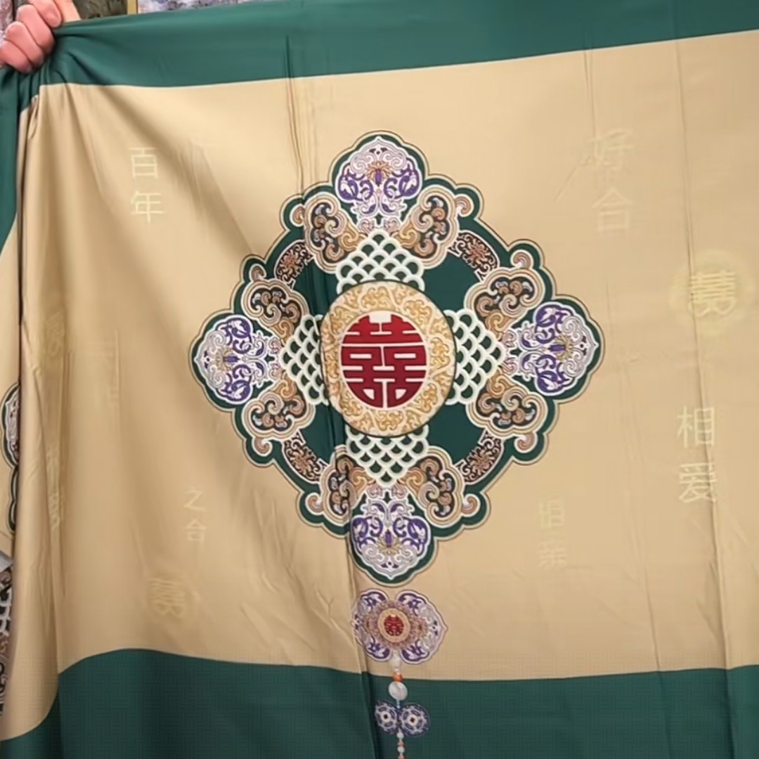 床单高端纯棉床单印花数码印花简约卧室