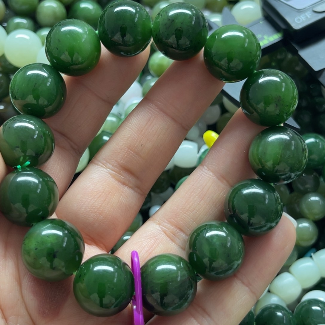 和田玉手链未镶嵌