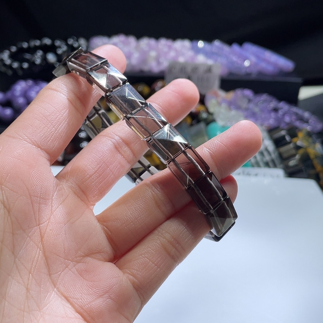 水晶手链未镶嵌冰曜石手牌36元