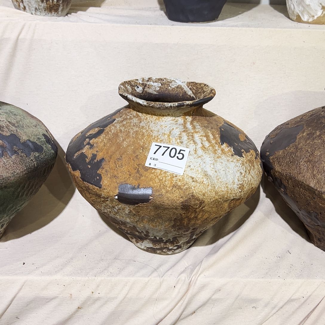 瓶7705高26口9陶瓷花瓶无孔