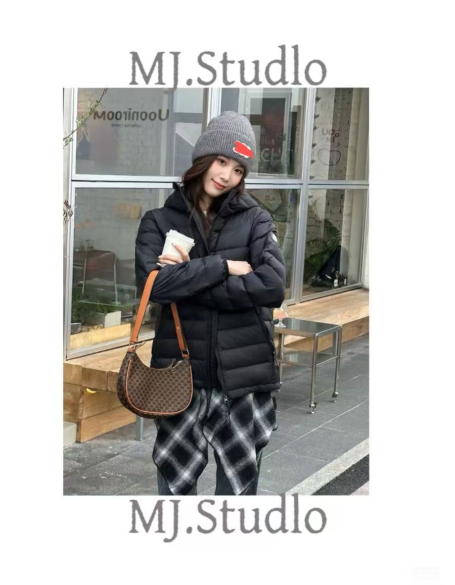 新款排骨带帽短款棉服