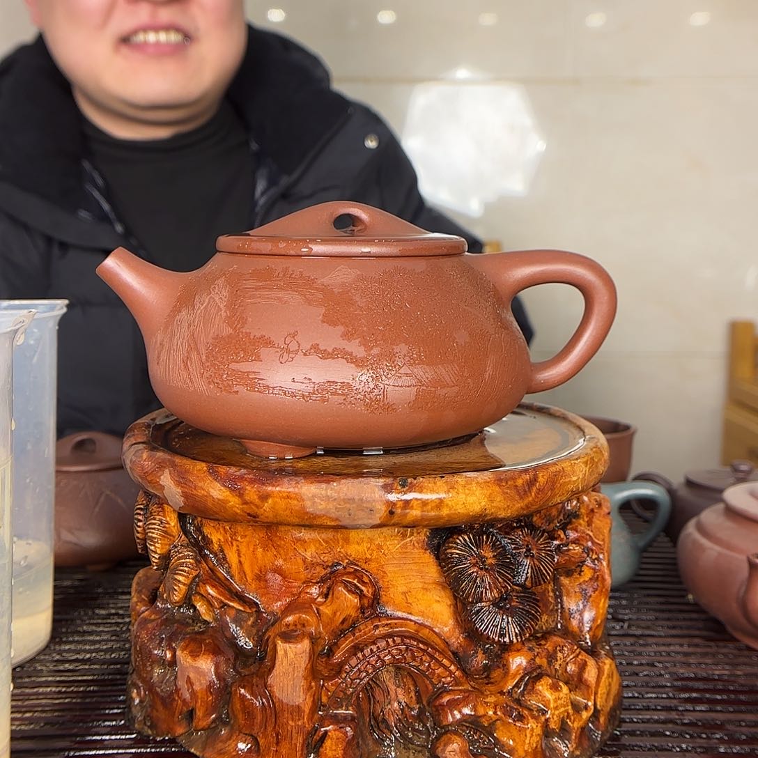 紫砂茶壶韩培东老师。880c c