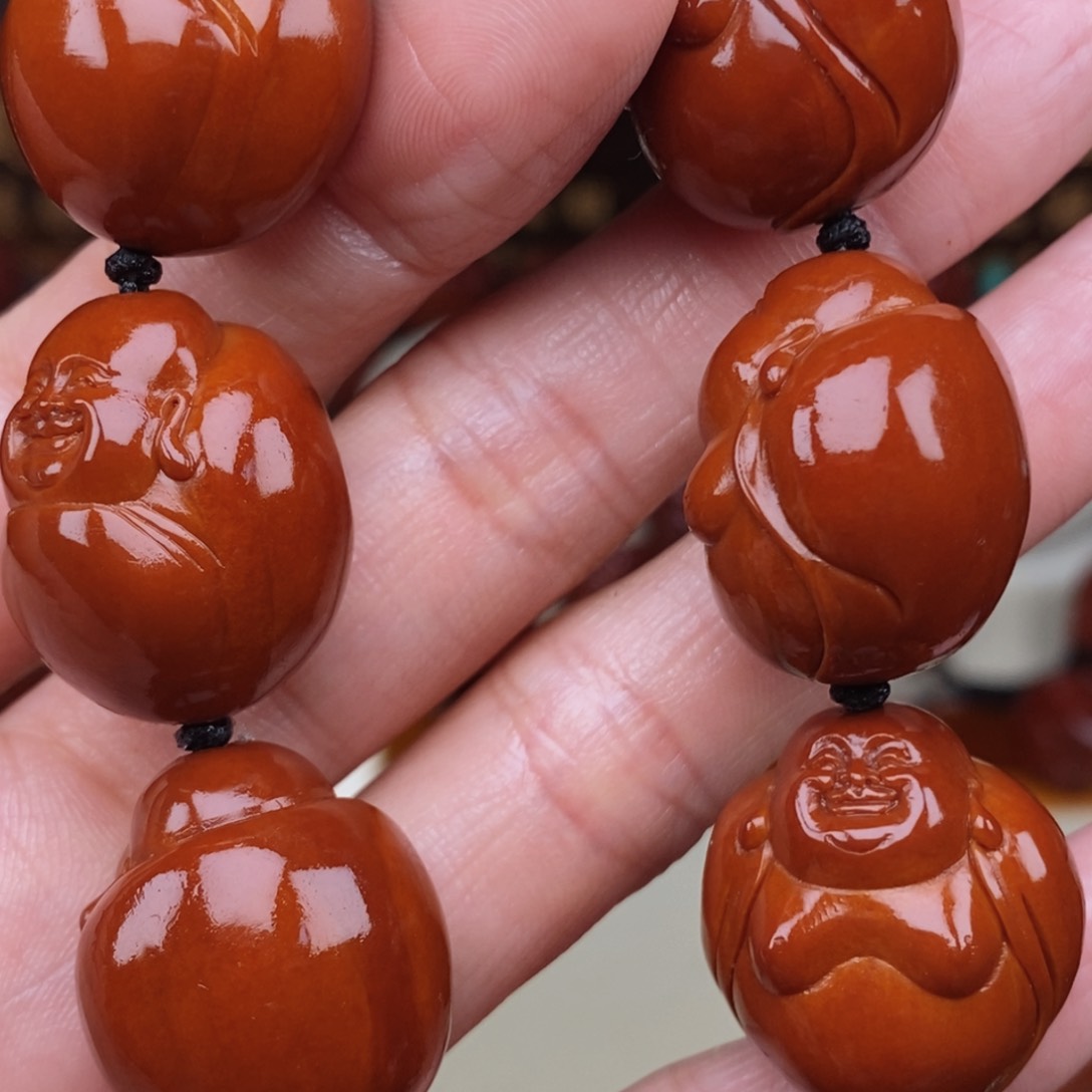 橄榄核吊坠天*弥勒，