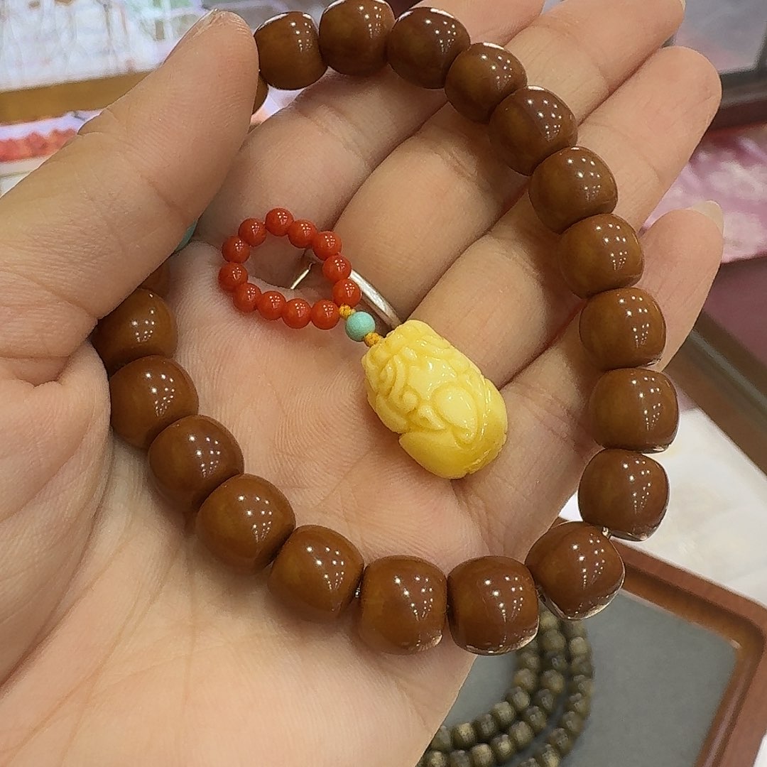 猴头核桃手串猴头