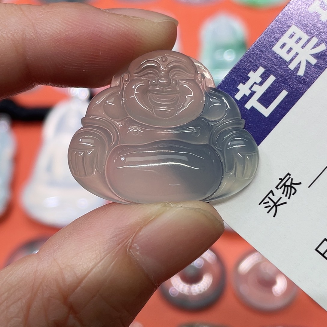 颈饰未镶嵌翡翠佛