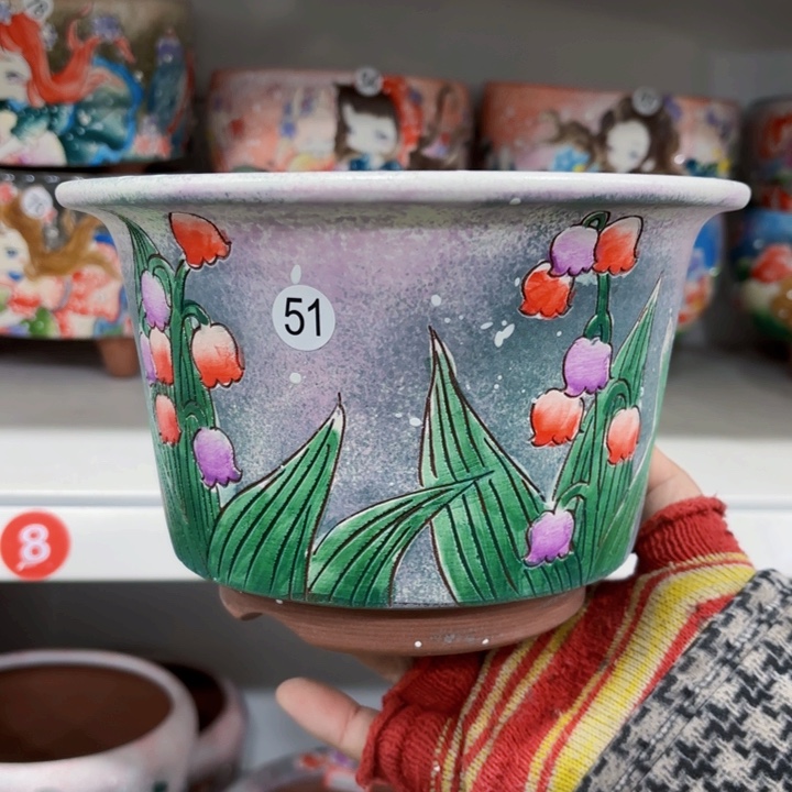 红陶内扣14.5高12左右