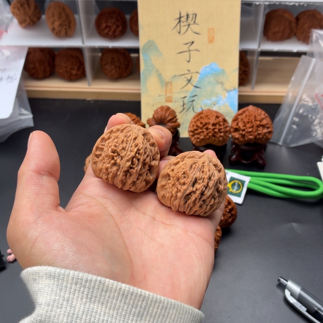 把件文玩核桃平谷四座楼40全品