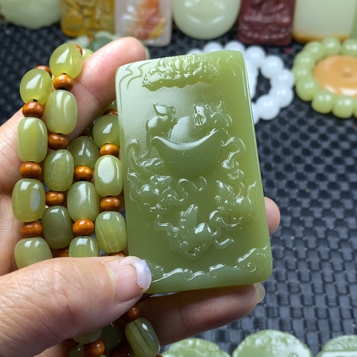 昆仑料生肖鼠一套