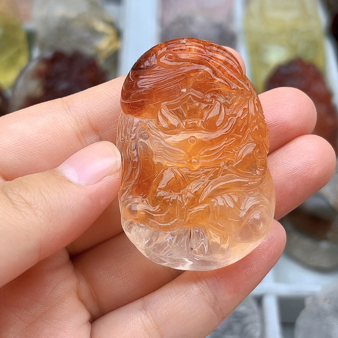 水晶吊坠(不含链)未镶嵌