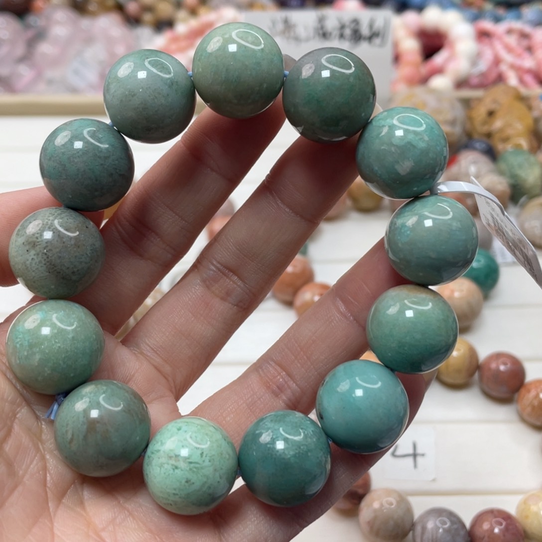 未镶嵌手链硅化玉w****t075