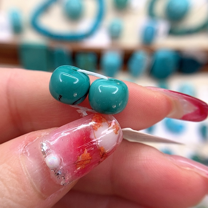 绿松石挂件未镶嵌