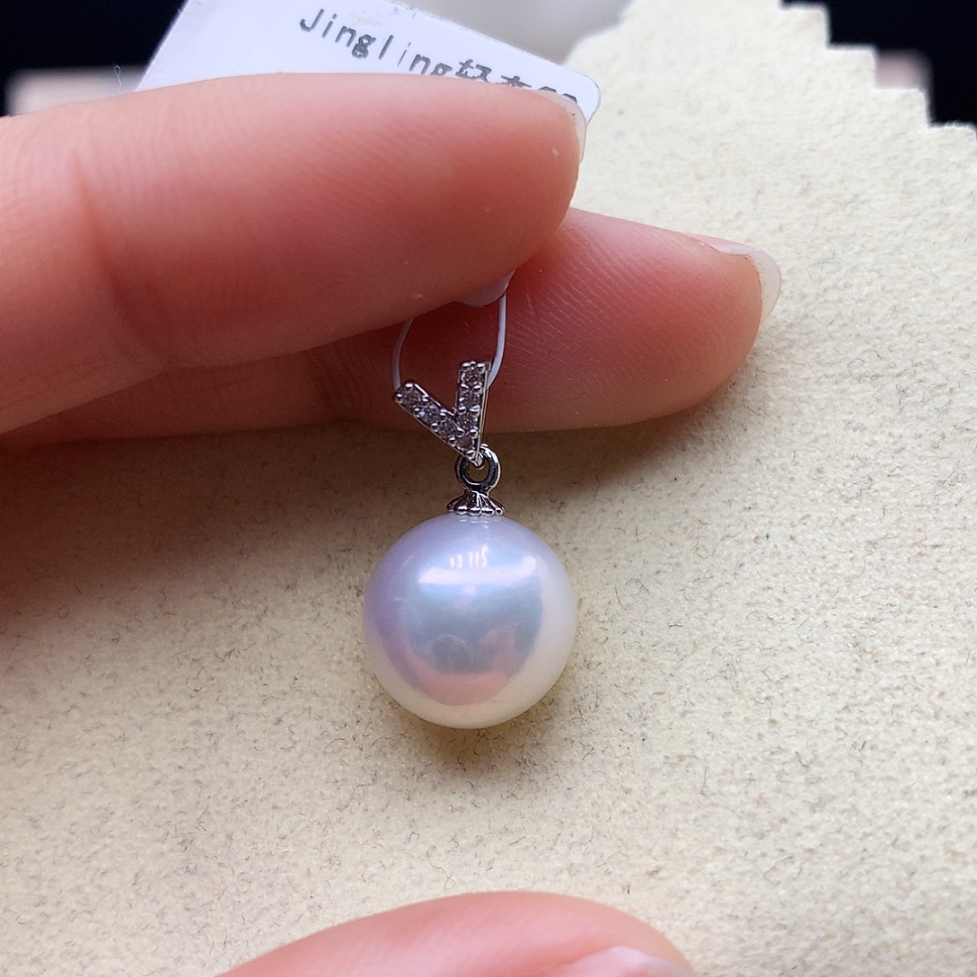 合金淡水珍珠颈饰