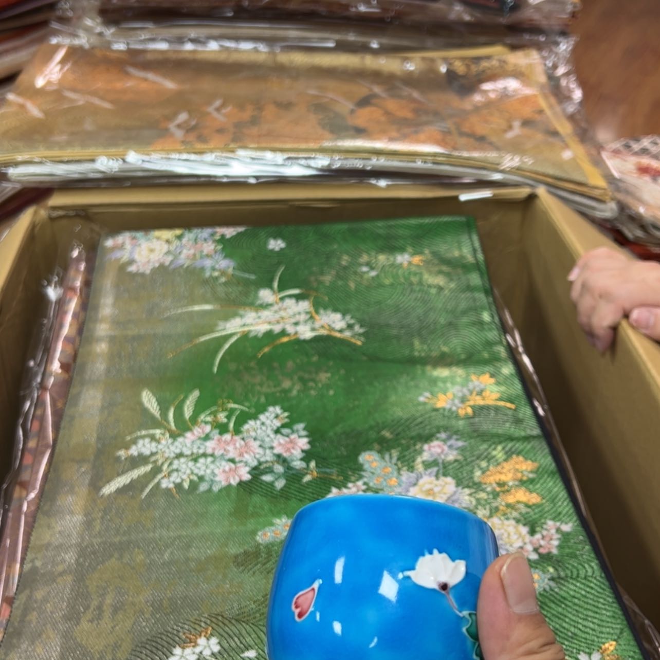 【闪购商品】巧****店陶瓷马克杯带盖勺