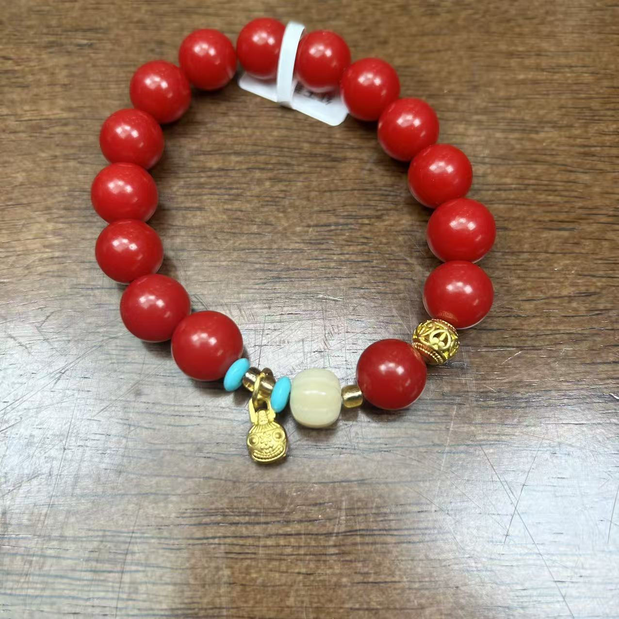 红玉菩提10mm*17粒（无礼盒）xmt063