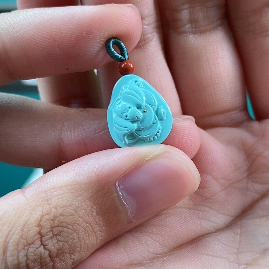 绿松石珠宝奇石未镶嵌