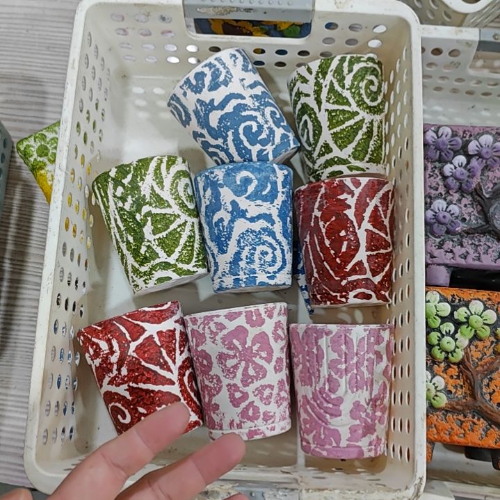 陶吸水透气的白陶花盆凑满12发货