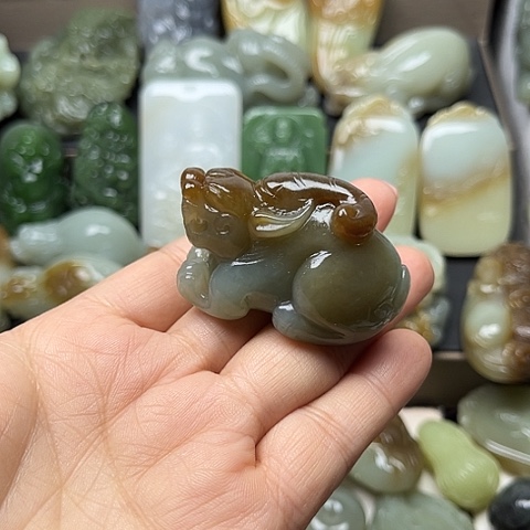 颈饰未镶嵌和田玉
